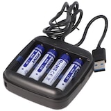 thumbnail of AAA 1,5V 1100mWh typisch 700mAh Lithium Ionen Akku wiederaufladbar nur mit speziellem Ladegerät