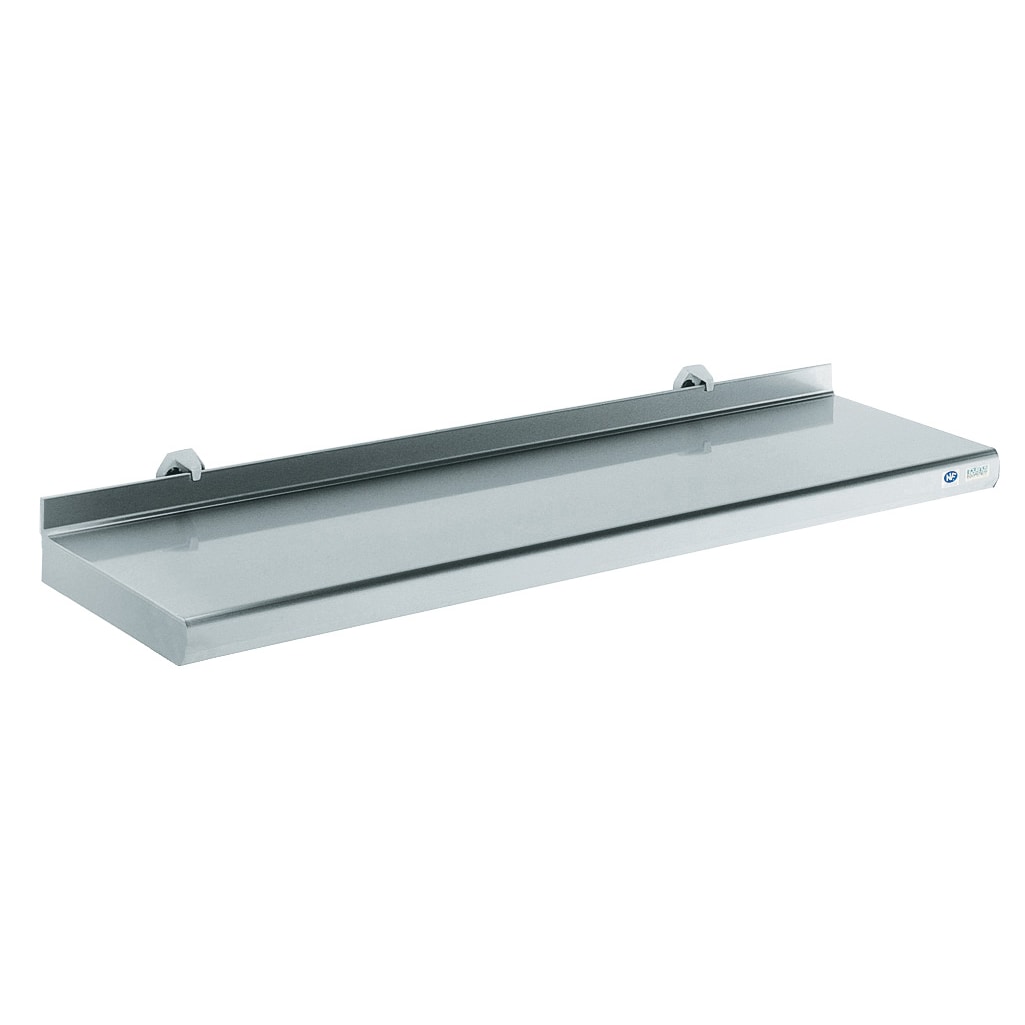 Tournus Equipement Etagère murale inox avec plateau fixation sur console inox longueur 1200 mm Tournus - 509752