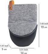 thumbnail of WENKO Topfhandschuhe Mod. Ada Mini Grau, Handflächen aus Neopren