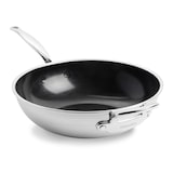 thumbnail of Poêle Wok 30 cm -  470.00 cl Argent / Métallique Rond Acier Inoxydable (inox  Greenpan 30.00x30.00 cm