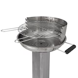 thumbnail of ACTIVA Edelstahl Holzkohle Säulengrill "Bavaria" mit 40 cm großen verchromten, verstellbaren Grillrost und Lüftungsregler in der Säule