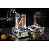 thumbnail of METRO PROFESSIONAL Macchina per hot dog GHM1002, acciaio inox/vetro, Ø 20 x 40 cm, 800 W, con indicatore di livello dell'acqua, argento