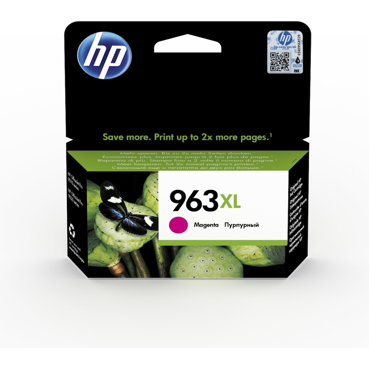 Hp Cartouche Jet Dencre 963xl - Magenta - Jet Dencre