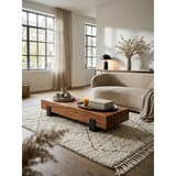 thumbnail of Holz-Sofatisch Sheesham, Puristisches, modernes Design, handgefertigt & robust, Schutzlackversiegelte Oberfläche. 115x44x22 cm | Kadima Design