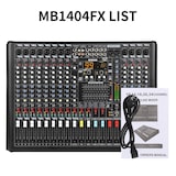 thumbnail of Table De Mixage Audio 14 Canaux Bluetooth Avec Effets DSP Et USB Noir YONIS