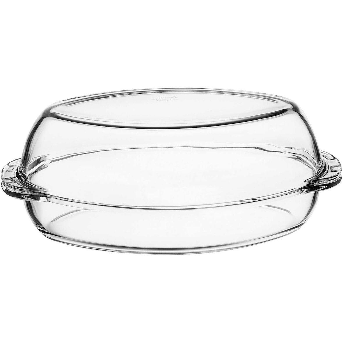 Menastyl - Cocotte volaille en verre borosilicate