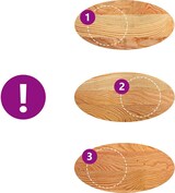 thumbnail of vidaXL Tischplatte Hellbraun 80x40x4 cm Massivholz Eiche Oval