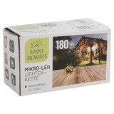 thumbnail of Mikro 180 LED-Lichterkette 22,9m Fensterbeleuchtung Baumbeleuchtung warmweiß  Warmweiß