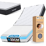 thumbnail of VIKTORIA Taschen Federkernmatratze 120x200 cm - Integrierter Topper; 25cm Höhe; H4, H3, H2 Misch-Härtegrad; 7 Zonen Matratze