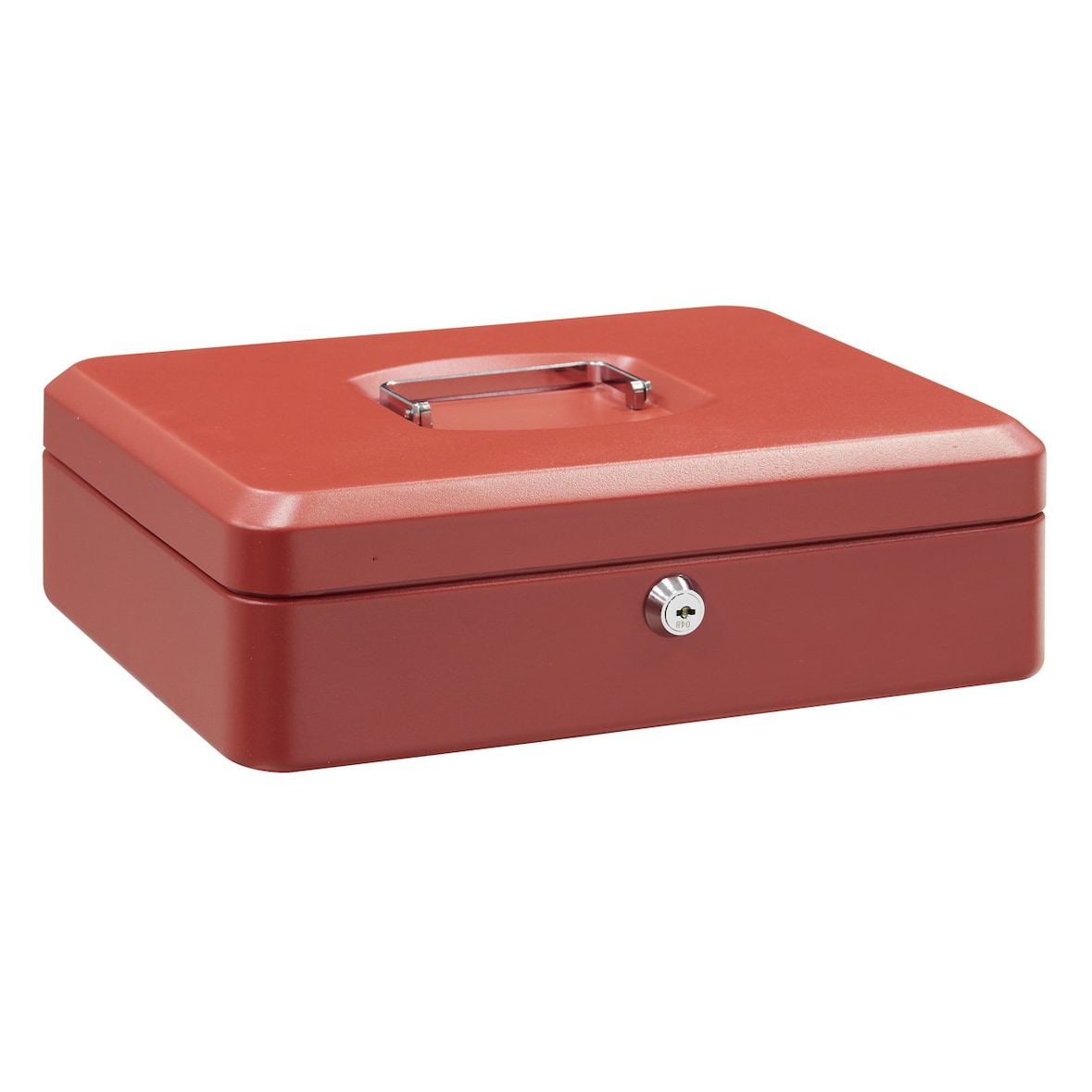 ARREGUI Elegant C9244 Geldkassette aus Stahl |30 cm breit | Abschließbare Kasse mit Geldeinsatz | Große Geldkassette mit Schlüssel und Münzeinsatz