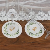 thumbnail of Sovie HOME Serviette Eukalyptus/Herzen aus Tissue 33 x 33 cm, 20 Stück