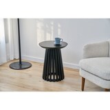 thumbnail of SIT Möbel Mesa lateral para móveis Ø 40 cm|lacado transparente|rodada|Hevea e folheado de madeira preto|L40xP40xA50cm|07107-90|Serie BEISTELLTISCH