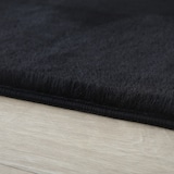 thumbnail of Teppich Flur Einfarbig Pflegeleicht Waschbar Strapazierfähig Wohnzimmer Schlafzimmer Schwarz 240x340 cm – NECKAR von Kadima Design