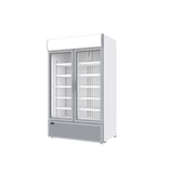 thumbnail of METRO PROFESSIONAL Réfrigérateur à porte vitrée S1300SCTDSLIM, metal/verre, 73,6 x 120 x 200,9 cm, 981 L, réfrigération ventilée, avec serrure, blanc