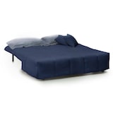 thumbnail of Dmora Divano Letto Alisee, Divano a 2 posti, 100% Made in Italy, Sofà Soggiorno con apertura a carrello, in tessuto imbottito, Cm 125x90h85, Blu