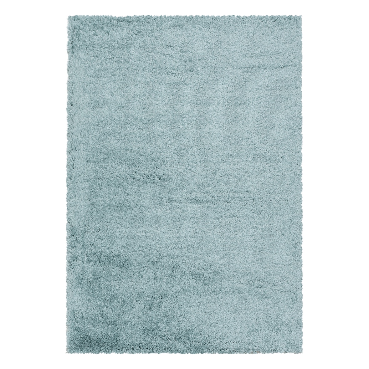 Carpetsale24 Shaggy Hochflor Teppich Blau 280x370 cm Extra Weich & Waschbar - Jute Rückseite, Einfarbig & Flauschig für Wohnzimmer & Schlafzimmer