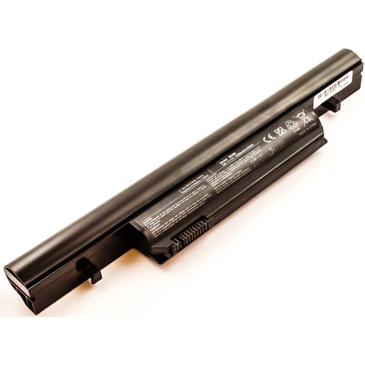 Akku für Toshiba PABAS246 Li-Ion 11,1 Volt 4400 mAh schwarz