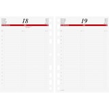 thumbnail of Tageskalendarium 1 Tag/Seite, 1 Seite Wochenplanung vor jeder Woche 14,8x20,8cm A5 2026.