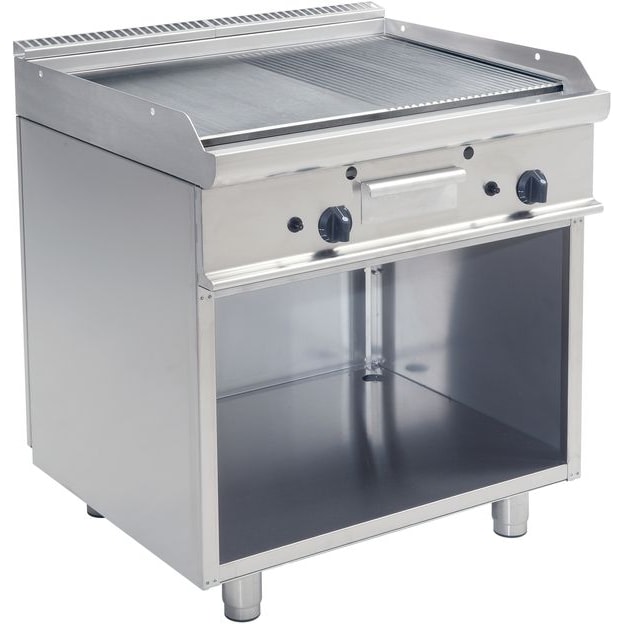 Saro Bak en Grill- plaat op gas E7/KTG2BAM