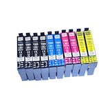 thumbnail of 10x Tintenpatronen kompatibel f. Epson Workforce WF-2965DWF ersetzt Epson 503 und 503XL Tintenpatronen