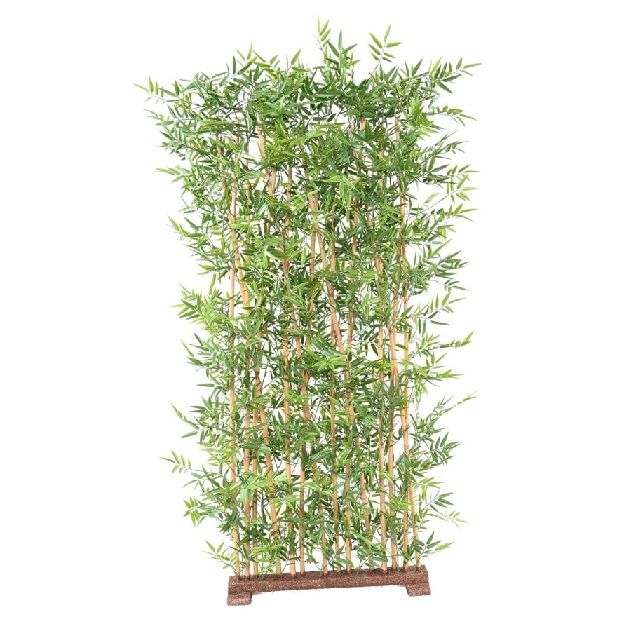 VERT ESPACE plante artificielle bambou japanese plast haie uv resistant 180 cm