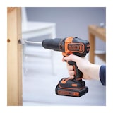 thumbnail of Perceuse a percussion sans fil - BLACK & DECKER - BDCHD18S32-QW - 18 V - 1 Batterie 1,5 Ah