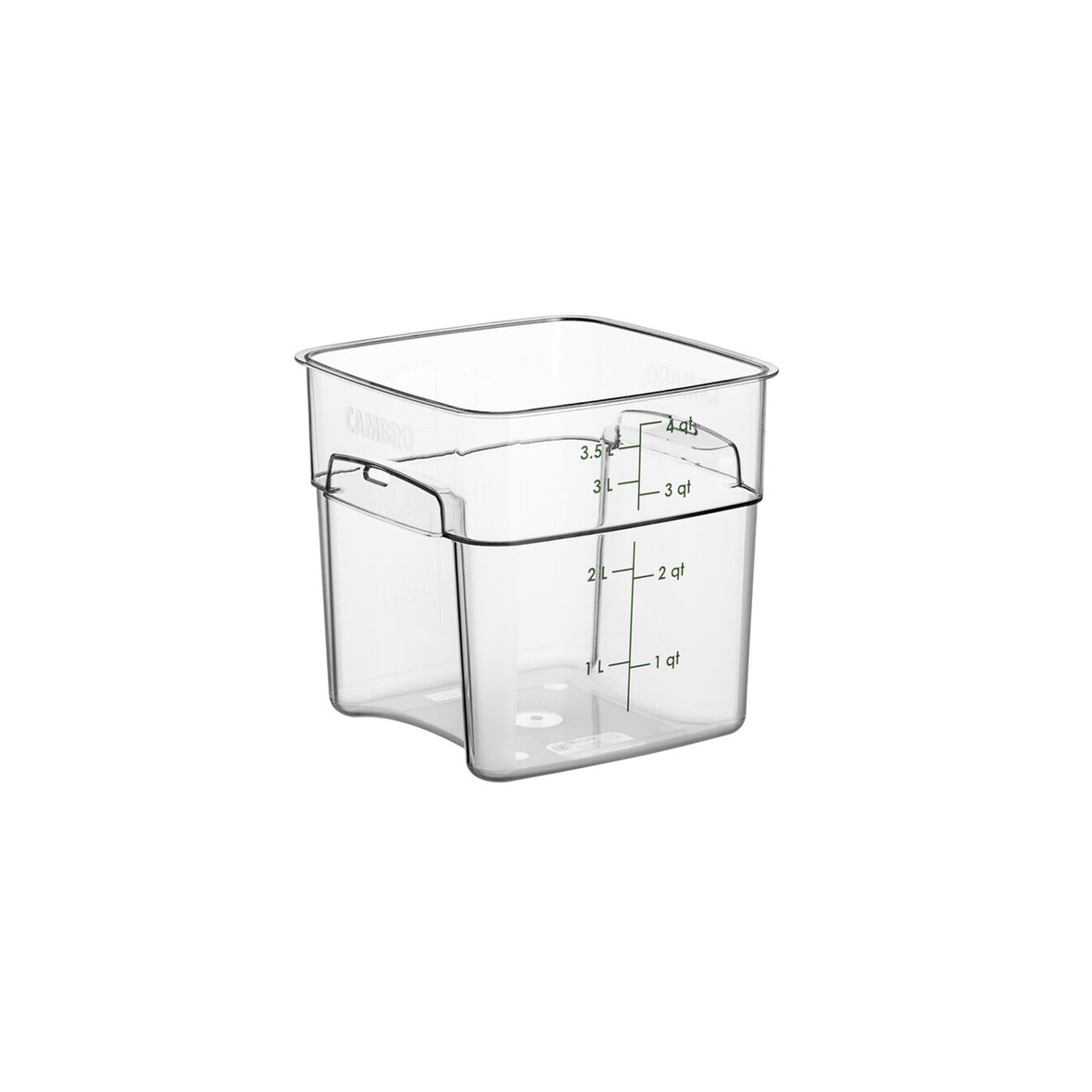 Cambro Manufacturing, Barattolo in policarbonato da 4L, trasparente,  4SFSPROCW135