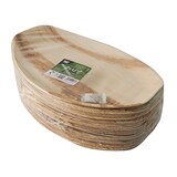 thumbnail of PAPSTAR 25 Tabletts, Palmblatt "pure" oval 37 cm x 25 cm x 3 cm