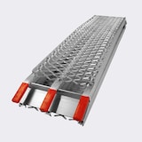 thumbnail of Helloshop26 - Rampe de chargement multi-usage pliante aluminium rail collision 226 cm jusqu'a 340 kg gris 3416067