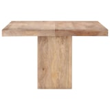 thumbnail of Table de salle à manger 120x120x77 cm Bois de manguier massif Modèle Sirius Ovale