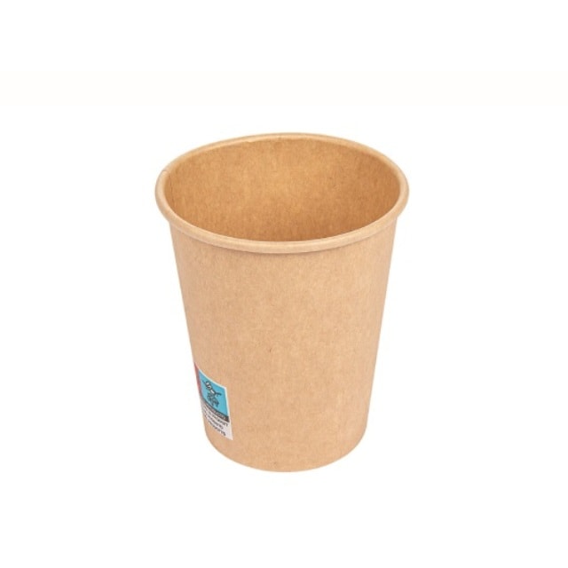 Vaso Cartón Kraft 240cc (8oz) (1000 unidades)