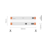 thumbnail of Striscia led COB IP20 5m RGB 24V 15W/MT