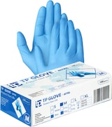 thumbnail of Gedikum | Nitrilhandschuhe | Einweghandschuhe | Einmalhandschuhe | 5 x 100er Packung | Blau | Größe M