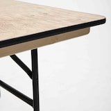 thumbnail of Mesa plegable de madera 200cm 10 plazas - Oviala