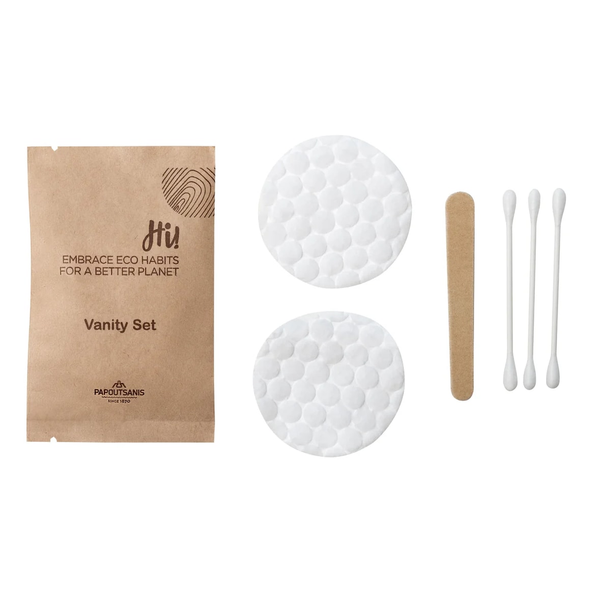 Vanity Kit Set cosmetico Hotel Amenities Eco-friendly in carta kraft
