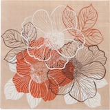 thumbnail of 200 Servietten, 3-lagig 1/4-Falz 33 cm x 33 cm Bouquet