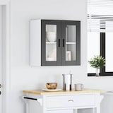 thumbnail of vidaXL Küchen-Hängeschrank mit Glastür Porto Schwarz