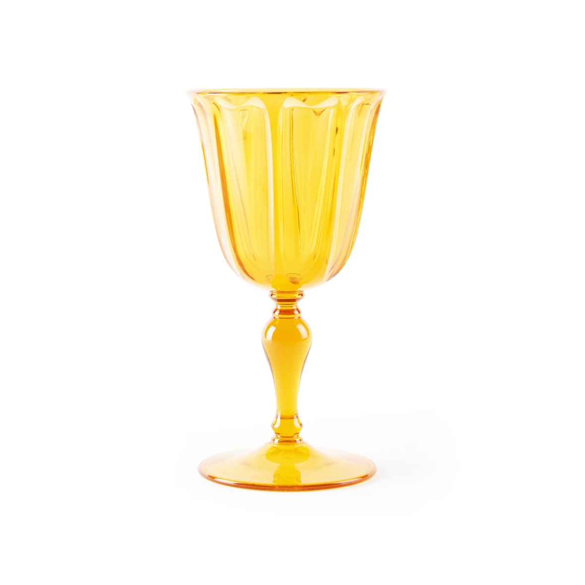 Excelsa Set mit 6 Gläser Country Plastik 25 cl Gelb