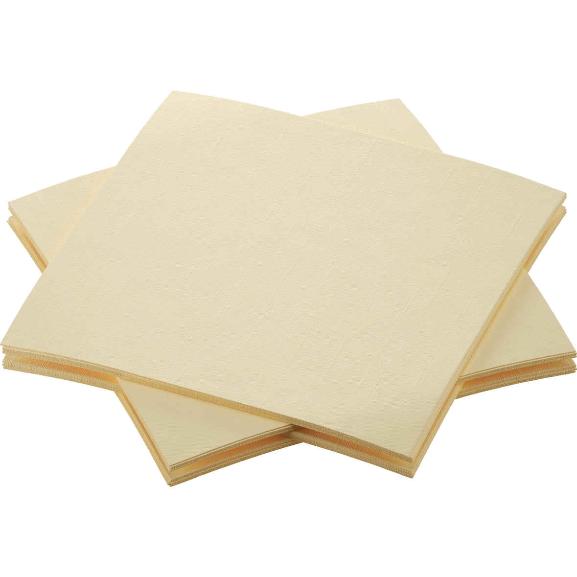 Duni Bio Dunisoft® Serviette 20 x 20 cm Cream, 180 Stk