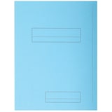thumbnail of EXACOMPTA Paquet de 50 chemises pré-imprimés 2 rabats SUPER 250 en carte 210 grammes coloris Bleu clair