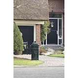 thumbnail of PROREGAL Nostalgischer Säulen-Briefkasten aus Gießaluminium | HxBxT 110x33x36,5cm| Einwurföffnung 28,5x2,5cm | Grün