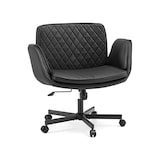 thumbnail of Bürostuhl Schneidersitz / Drehstuhl Criss Cross 10 PU schwarz hjh LIVING