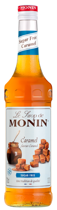 MONIN - Caramel sans sucre 70 cl pour boissons chaudes ou culinaire