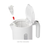 thumbnail of Bomann WK 5012 CB Hervidor Agua Eléctrico, 1,8 L, sin BPA, Resistencia Oculta, Inalámbrico, Apagado Automático, Blanco, 2200W