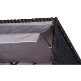 thumbnail of Strandkorb - bene living - Ostsee - uni/grau - PE schwarz