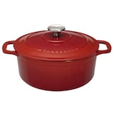 thumbnail of CHASSEUR Cocotte Ronde En Fonte émaillée 26 Cm Rubis Sublime puc472658