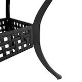 thumbnail of vidaXL 5-tlg. Garten-Essgruppe Schwarz Aluminiumguss