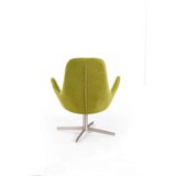 thumbnail of Olga - Poltrona giratória em tecido verde