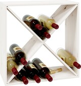 thumbnail of Décoshop26 - Weinschrank mit 4 Fächern 62 x 25 x 62 cm aus Kiefernholz DEC024426