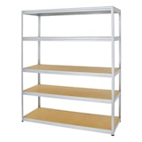 thumbnail of PROREGAL Étagère charge lourde GIANT ELEPHANT, HxLxP 180x150x60cm, 200kg par niveau, Galvanisé, Étagère robuste de Garage, Atelier